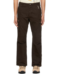 Reese Cooper®  Brown Organic Dye Cargo Pants