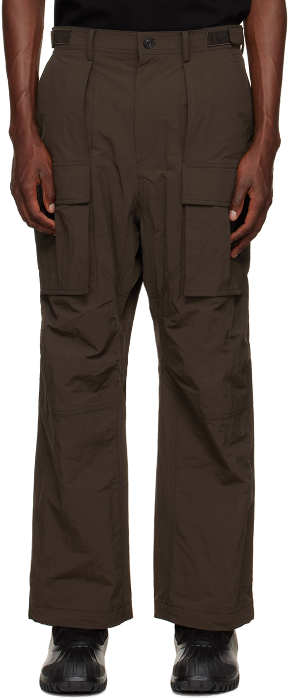 Juun.J Brown Outdoor Design Cargo Pants, $490 | SSENSE | Lookastic