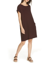 Dark Brown Casual Dress