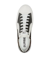 Burberry Vintage Check Mesh Low Top Sneakers