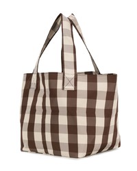 Trademark Small Gingham Grocery Tote