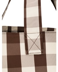 Trademark Small Gingham Grocery Tote