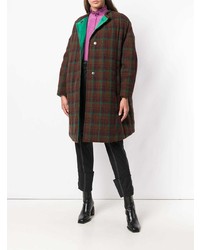 Isabel Marant Checked Oversized Coat