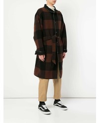H Beauty&Youth Checked Hooded Coat