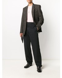 Lemaire Checked Single Breasted Blazer