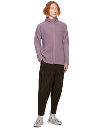 Homme Plissé Issey Miyake Brown Basics Trousers