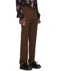 Anna Sui Brown Trousers