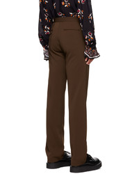 Anna Sui Brown Trousers