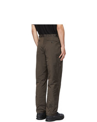 Valentino Brown Undercover Edition Pocket Trousers