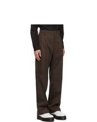 Keenkee Brown Wide Trousers