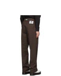 Keenkee Brown Wide Trousers