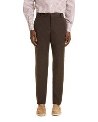 Loro Piana Cotton Linen Chinos In Demitasse Coffee At Nordstrom