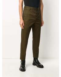 DSQUARED2 Logo Plaque Chino Trousers