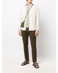 Theory Mid Rise Slim Fit Chinos