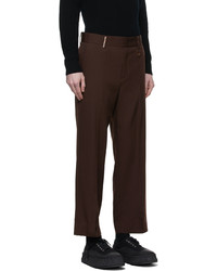 Wooyoungmi Tapered Stitch Cropped Trousers