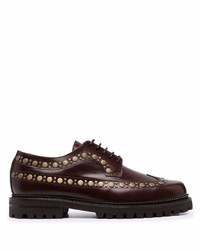 Etro Studded Leather Derby Shoes