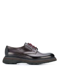 Doucal's Contrasting Lace Derby Shoes
