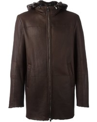 Drome Hooded Mid Length Coat