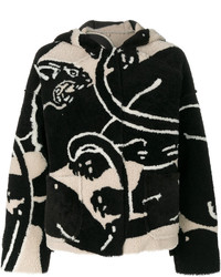 Valentino Panther Hooded Coat