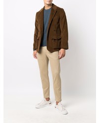 Boglioli Corduroy Button Fastening Blazer