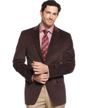 macy's ralph lauren corduroy blazer