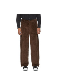 Goodfight Brown Cord Letter Trousers