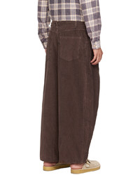 Needles Brown Hd Trousers