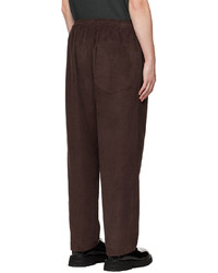 s.k. manor hill Brown Lodge Trousers