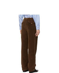 Gucci Brown Cotton Corduroy Trousers