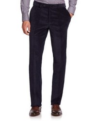 Saks Fifth Avenue Collection Flat Front Corduroy Pants