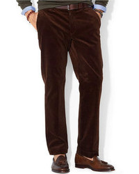 dark brown corduroy pants - Pi Pants