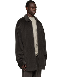 Essentials Gray Shirttail Jacket