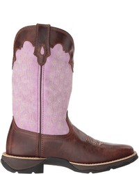 Durango Lady Rebel 11 Saddle Cowboy Boots