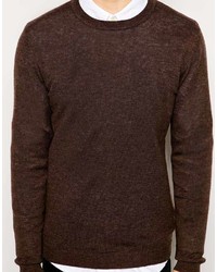 Asos Brand Merino Crew Neck Sweater