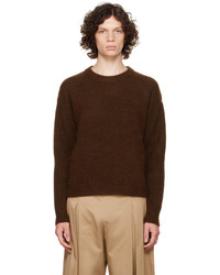 SAGE NATION Brown Cutout Sweater