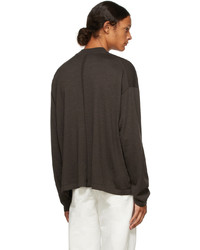 The Row Brown Delsie Sweater