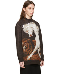 Stella McCartney Brown Pegasus Sweater