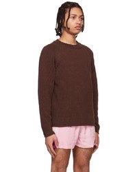 Sky High Farm Brown Recycled Cotton Sweater