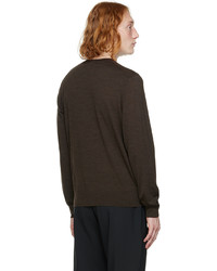 Theory Brown Regal Sweater