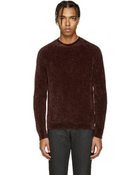 Maison Margiela Brown Ribbed Sweater