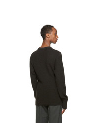 Lemaire Brown Sport Loden Military Sweater