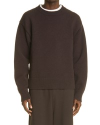 Jil Sander Crewneck Virgin Wool Cashmere Sweater