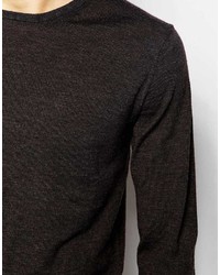 Selected Homme 100% Merino Wool Crew Neck Knitted Sweater