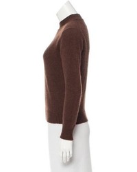 Barbour Wool Angora Blend Long Sleeve Sweater