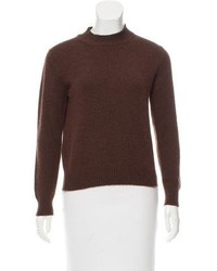 Barbour Wool Angora Blend Long Sleeve Sweater