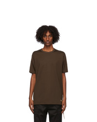 Mastermind World Brown Cursive Logo T Shirt