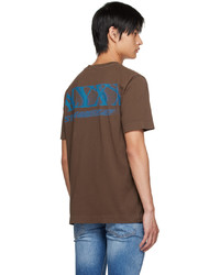 1017 Alyx 9Sm Brown Graphic T Shirt