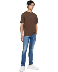 1017 Alyx 9Sm Brown Graphic T Shirt