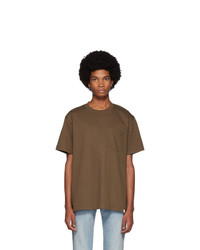 Norse Projects Brown Joannes Pocket T Shirt