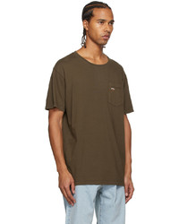 Noah Brown Pocket T Shirt